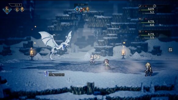 歧路旅人0雪花晶洞穴通关流程 歧路旅人0雪花晶洞穴图文攻略