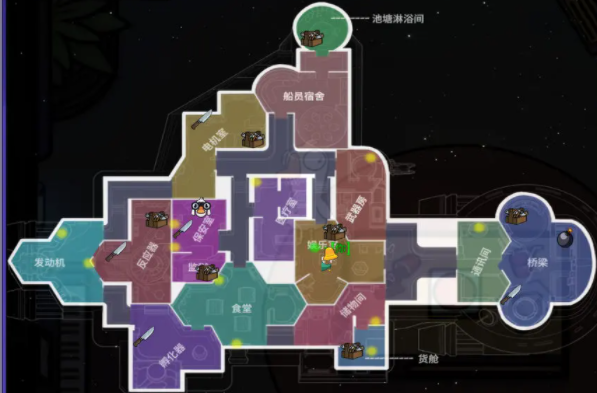 鹅鸭杀手游老妈鹅飞船地图攻略 鹅鸭杀手游老妈鹅飞船地图分析