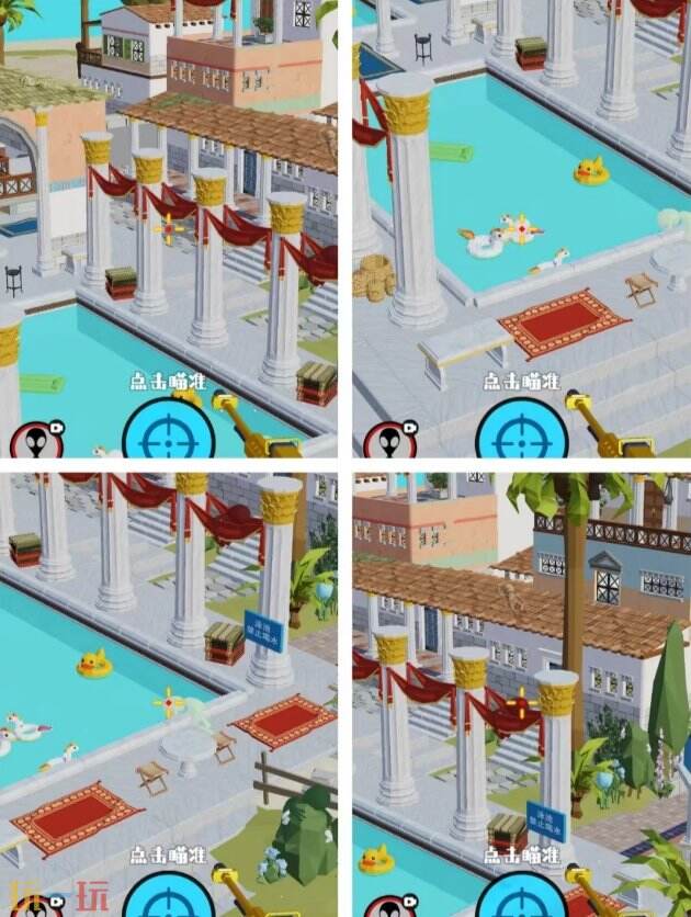 狙击外星人第64关怎么过 第六十四关黄昏楼阁详细图文攻略