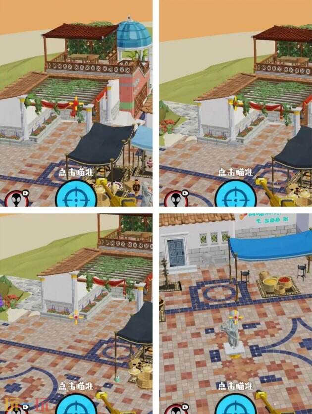 狙击外星人第67关怎么过 第六十七关海景集市详细图文攻略