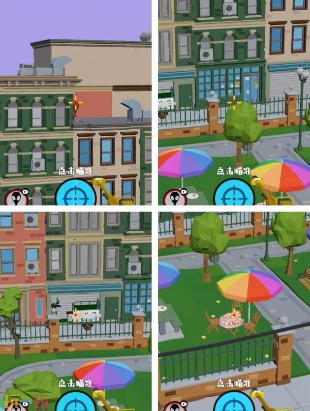 狙击外星人第65关怎么过 第六十五关公园集市详细图文攻略