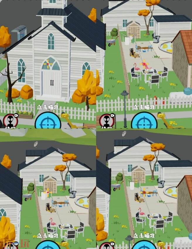 狙击外星人第58关怎么过 第五十八关小镇教堂详细图文攻略