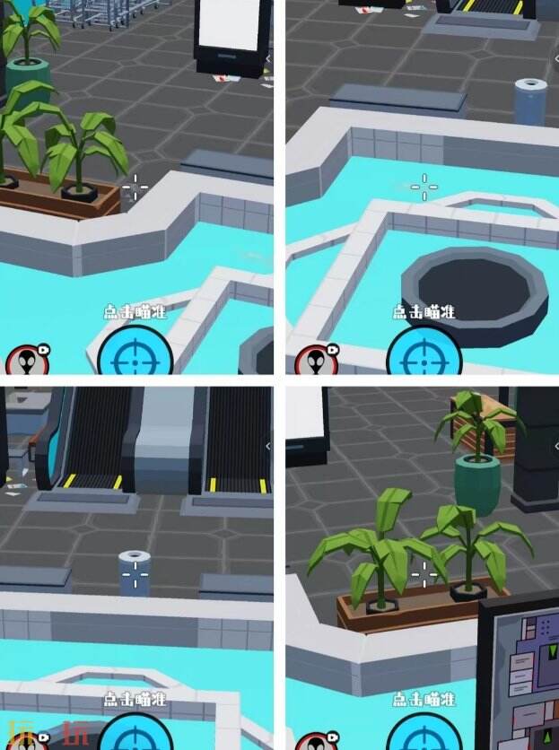 狙击外星人第11关怎么过 第十一关下沉商场详细图文攻略