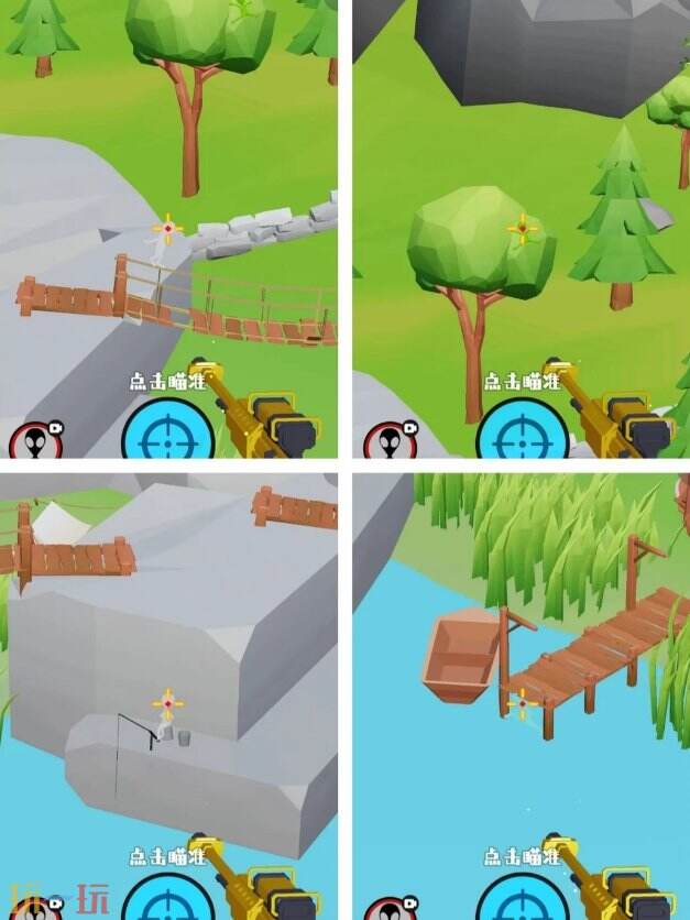 狙击外星人第15关怎么过 第十五关林中村落详细图文攻略