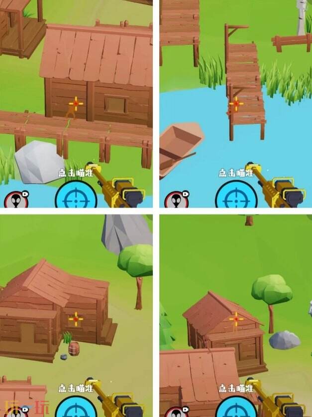 狙击外星人第15关怎么过 第十五关林中村落详细图文攻略