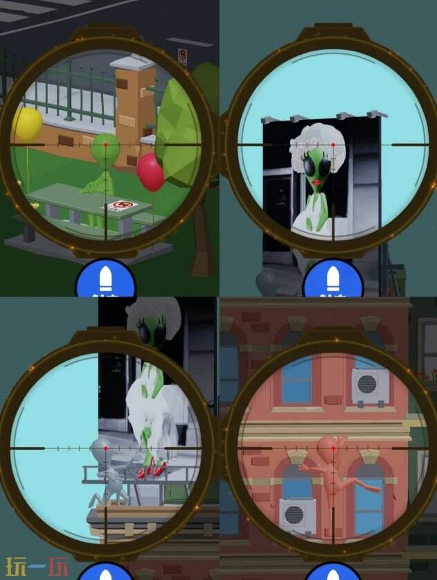 狙击外星人第4关怎么过 第四关详细图文攻略